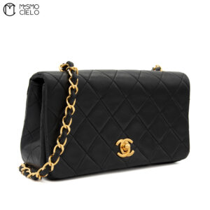 CHANEL Black Lambskin Clutch #