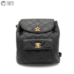 CHANEL Lambskin Matelasse Backpack