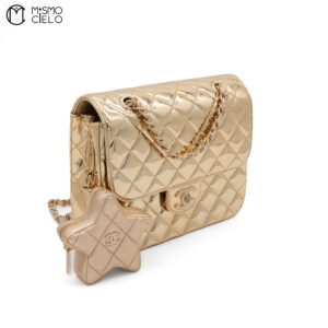 CHANEL Enamel Turn Lock Backpack ^*