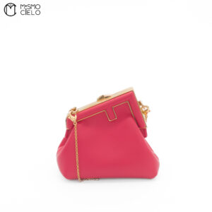 FENDI First Charm Nano Bag Red