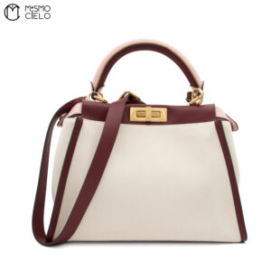 FENDI Peekaboo Crocodile 2 Way Bag