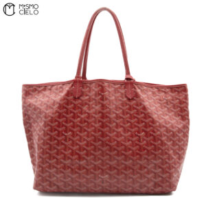 GOYARD Saint Louis PM Red Tote bag with Pouch