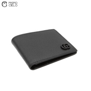 GUCCI GG Marmont Leather Wallet Black *
