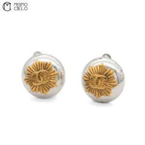 CHANEL *  96A Coco Mark Classic Vintage Clip-on Earrings