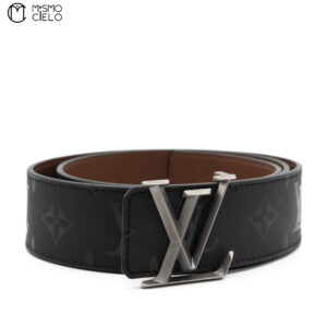 LOUIS VUITTON Belt with LV Initials 40mm Pyramid Reversible Bell