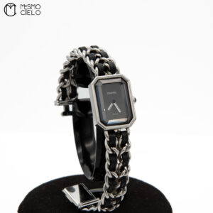 CHANEL Premiere Silver L Size