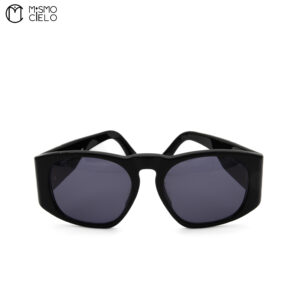 CHANEL Black and Gold CC Sunglasses *