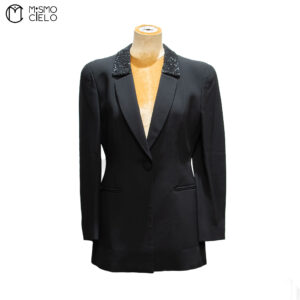 ARMANI Jacket with Sequin colar Size 38