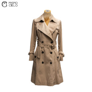 BURBERRY Beige Trench Coat Blue Label Size 36