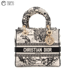 CHRISTIAN DIOR Lady Dior with Shoulder Strap ^