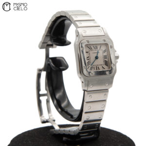 CARTIER W20056D6 Santos Galve White Face