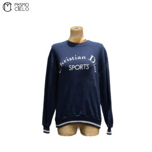 CHRISTIAN DIOR Navy Sweatshirt Size M