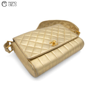 CHANEL Matelasse Mademoiselle Coco Mark Shoulder Bag ^