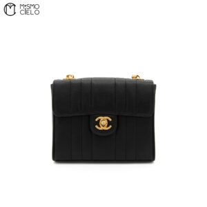 CHANEL Mademoiselle Caviar Mini Jewel chain Shoulder Bag