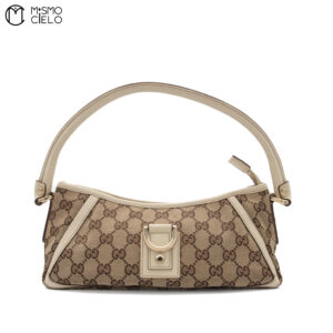 GUCCI GG canvas Abby semi-shoulder bag
