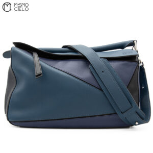 LOEWE Blue MM Puzzle Handbag