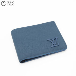 LOUIS VUITTON Marine Portefeuille Multiple Aerogram Wallet  *
