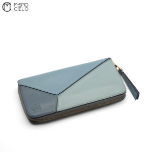 LOEWE Blue Puzzle Wallet