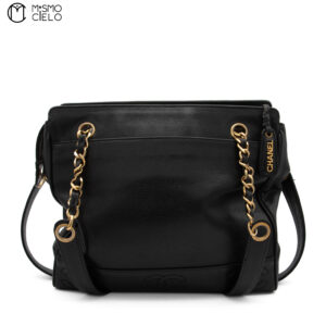 CHANEL Triple Coco Caviar Skin Shoulder Bag