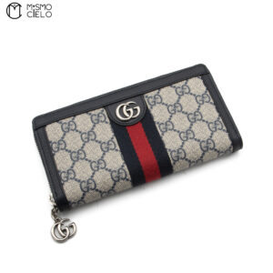 GUCCI Ophidia GG Zip Around Wallet