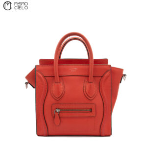 CELINE Coquelicot Nano Luggage Bag