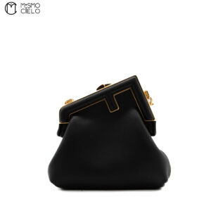 FENDI First Charm Nano Bag Black *
