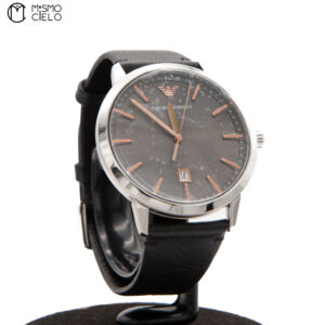 ARMANI AR-80026 Leather Strap Watch * #