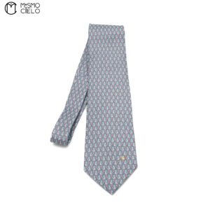 BVLGARI Silk Motif Dragon Tie *
