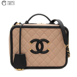 CHANEL Caviar Skin CC Filigree