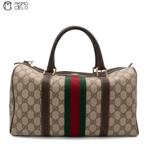 GUCCI GG Supreme Boston Bag