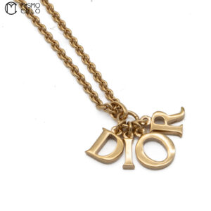 CHRISTIAN DIOR Gold DIOR Necklace
