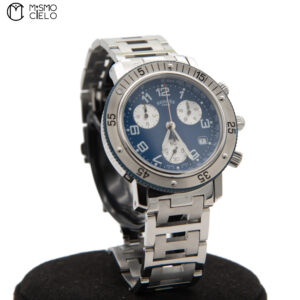 HERMES Clipper Diver CL2.917 Blue Dial Watch
