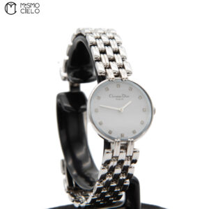 CHRISTIAN DIOR D44-120 Bagira White Dial Watch *