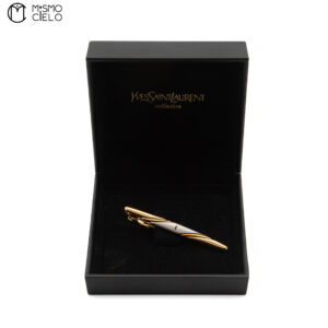 YVES SAINT LAURENT Gold Tie Pin *
