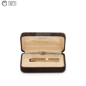GIVENCHY Gold and Silver Tie Clip *