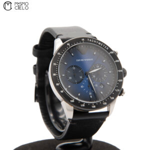 ARMANI  AR-11522 Chrono Leather Strap Watch *