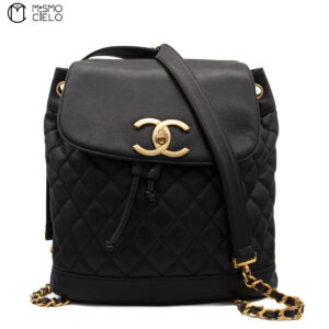 CHANEL Caviar Skin Matelasse Backpack