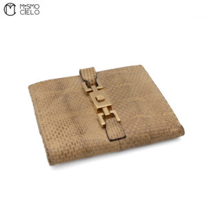 GUCCI Jackie Python Bi-fold Wallet ^ *