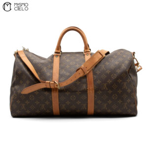 LOUIS VUITTON Keepall Bandouliere 50 with Shoulder Strap 1903