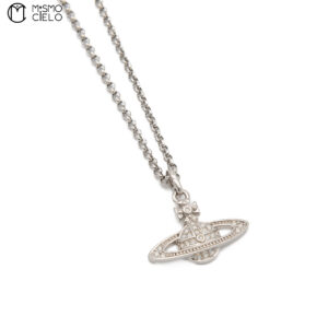 VIVIENNE WESTWOOD Sterling Silver Necklace with Pendants  Approx 49cm