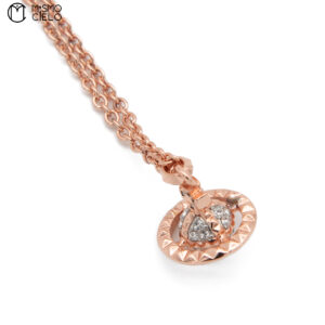 VIVIENNE WESTWOOD Rose Gold Necklace with Pendants  Approx  47cm