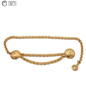 CHANEL Double Coco Mark Chain Belt 29 89cm