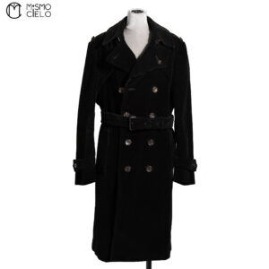 GUCCI Black Corduroy Coat Size 50